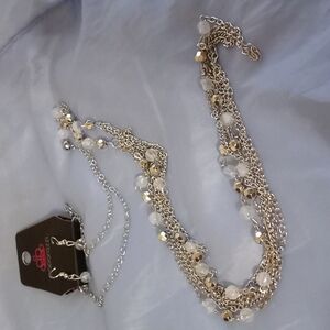 Colorful Cadence White Necklace with FREE EARRINGS